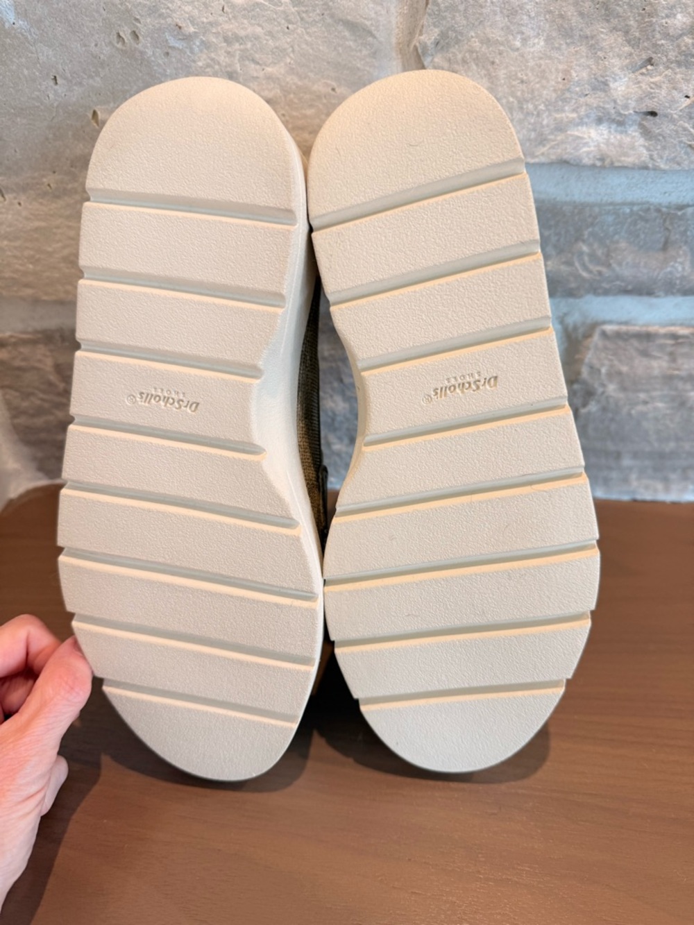 Dr. Scholl’s Platform Penny Loafers in Light Gold - Picture 5 of 6